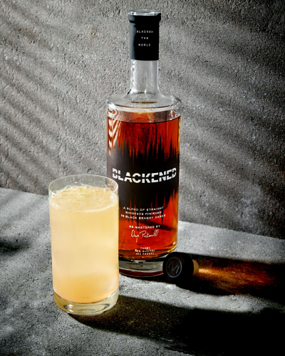 Presbyterian Whiskey Cocktail in a Glass
