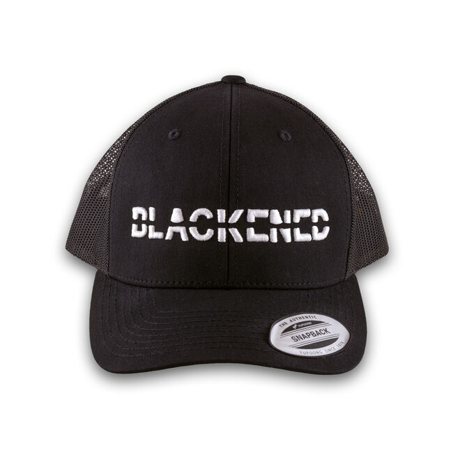 Blackened Whiskey Trucker Hat